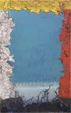 Mark Flood, Ship Channel, 2010, acrylic on canvas