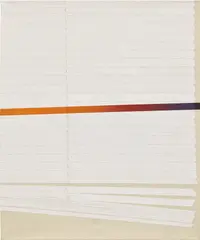Kevin Reinhardt, Untitled, 2016, oil on muslin