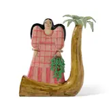 Maryam Yousif, Floating Away on Palm Boat, 2022, glazed stoneware