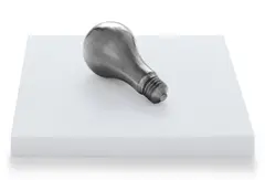 Iran do Espirito Santo, Lâmpada (Bulb), 2004, stainless steel and resin