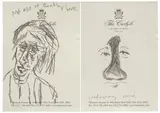 Joel Mesler, Two works: (i-ii) Untitled
