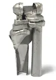 Seymour Lipton, Maquette for Embrace, 1979, Monel metal