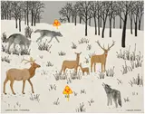 Winter Eden Chernobyl by Jessie Homer French, 2018, oil on canvas, sold Sep 2025