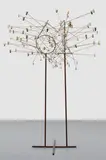 Evan Holloway, 61, 2007, steel, brass, Sculptamold, lead and paint