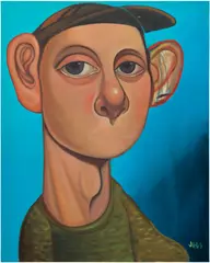 Jess Valice, Big Palate, 2020, oil on canvas