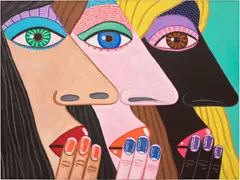 Brian Calvin, Land of the Living, 2020, acrylic on linen