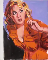 Walter Robinson, The Chinese Keyhole, 2017, acrylic on canvas