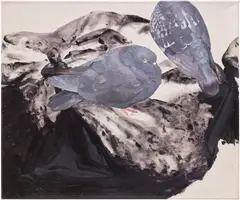 Jenna Gribbon, Cold Nest, 2010, oil on linen