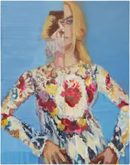 Janet Werner, Sacred Heart, 2023, oil on canvas