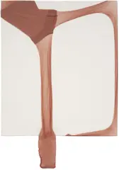 Tights on Canvas by Martin Soto Climent, 2009, nylon tights on canvas, offered Sep 2025
