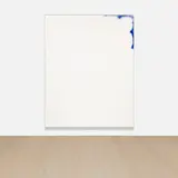David Ostrowski, F (A thing is a thing in a whole which it's not), 2013, acrylic and lacquer on canvas, in artist's frame