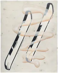 Anne Neukamp, Swerve, 2013, oil, acrylic and tempera on canvas