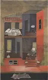 Christopher Culver, Empty House, 2020, charcoal and pastel on paper