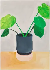 Soimadou Ali Ibrahim, Cornish Colours, 2021, acrylic on paper
