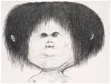 Eduardo Basualdo, Memorioso, 2009, pencil on paper