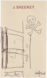 Untitled (High St/Skull and crossbones) by Damien Hirst, 2003, pen on paper, sold Sep 2025
