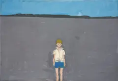 Alex Katz, Eli at Ducktrap, 1958, oil on linen