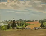 Fairfield Porter, Connecticut Landscape