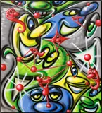 Kenny Scharf, Macrolentz