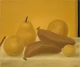 Fernando Botero, Still Life with Bananas, 1978, oil on canvas