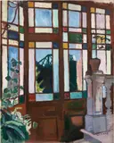 Raoul Dufy, La fenêtre aux vitres de couleurs
