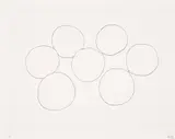 Ellsworth Kelly, Seven Oranges, 1966, graphite on paper