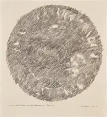 Robert Indiana, The Great American Dream (der Grosse Amerikanische Traum) #1, 1967, pencil on paper