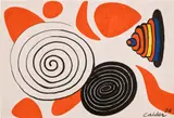 Alexander Calder, Untitled, 1974, gouache and ink on paper