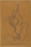 Max Ernst, Ohne Titel, 1942, pencil on paper