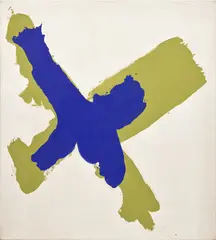 Friedel Dzubas, Waycross, 1962, oil on canvas