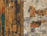 Nuvolo, Primavera Inoltrata, 1955, mixed media on canvas