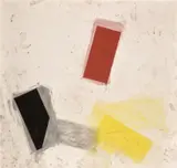 Joel Shapiro, Untitled (JS 706), 1986, charcoal, chalk and pastel on paper