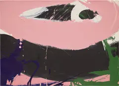Norman Bluhm, Untitled, 1970, acrylic on canvas