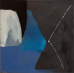 James Brooks, Mark, 1972, acrylic on canvas