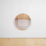 Anish Kapoor, Mirror Glow (Spanish Gold), 2017, stainless steel and lacquer