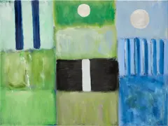 Abbott Stillman, All Along The Watchtower, 2023, acrylic on canvas