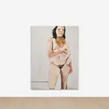 Chantal Joffe, Mother and Child 4, 2006, oil on panel