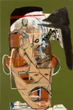 Genesis Tramaine, I Have All That I Need, 2020, acrylic, oilstick, spray paint and Yeshua on canvas