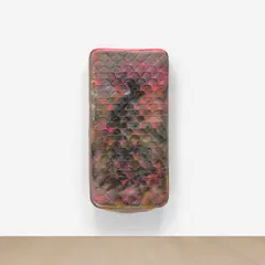 Kaari Upson, Mauve and Fluorescent Pink, 2013, silicone and pigment