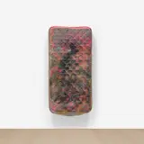 Kaari Upson, Mauve and Fluorescent Pink, 2013, silicone and pigment