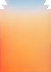 Alex Israel, Untitled (Flat), 2012, acrylic and stucco on wood with aluminum frame