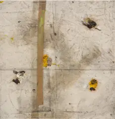 Oscar Murillo, Untitled (synthetic trash painting), 2011, mixed media on canvas