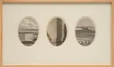 Bruce Conner, Disengagement, 1987, engraving collages on paper, in 3 parts
