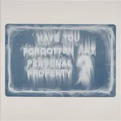 Gary Simmons, Have You Forgotten, 1999, acrylic and chalk on paper
