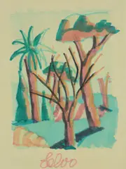 Salvo, Senza titolo, 1990, marker on paper