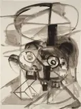 George Condo, Untitled, 2013, ink on paper