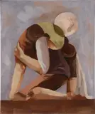 Diane Dal-Pra, Untitled, 2020, oil on paper