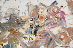 Wang Yigang, Abstract T3, 2018, oil on canvas