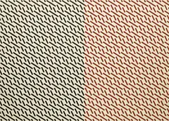 John M. Miller, 96H, 1991, Magna on raw canvas over panel