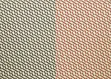John M. Miller, 96H, 1991, Magna on raw canvas over panel